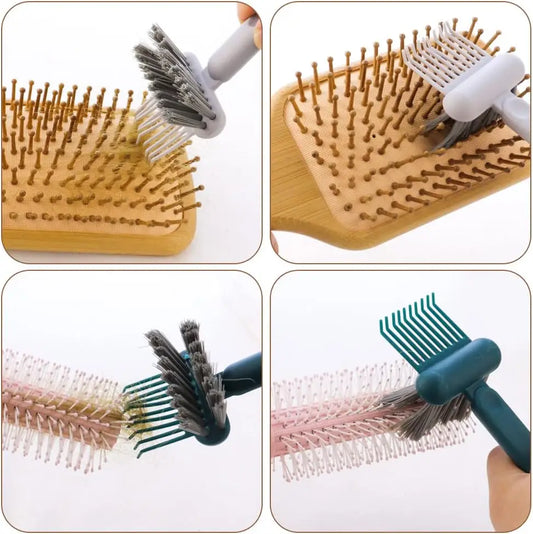 2-In-1 Hairbrush Cleaner