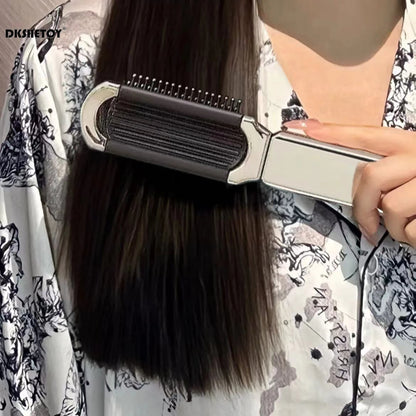 Mini Folding Mirror Comb