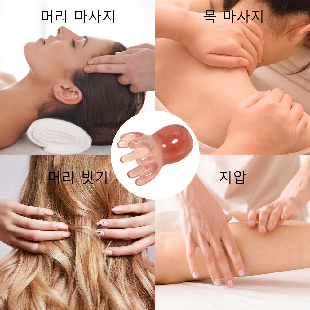 Octopus Scalp Massage Comb