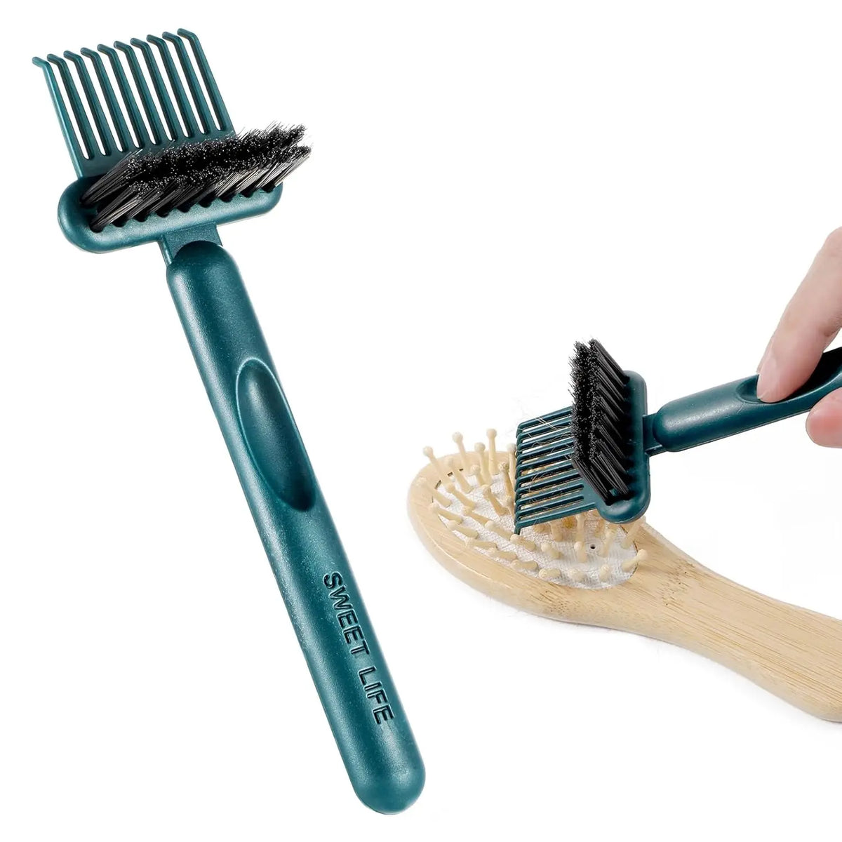 2-In-1 Hairbrush Cleaner