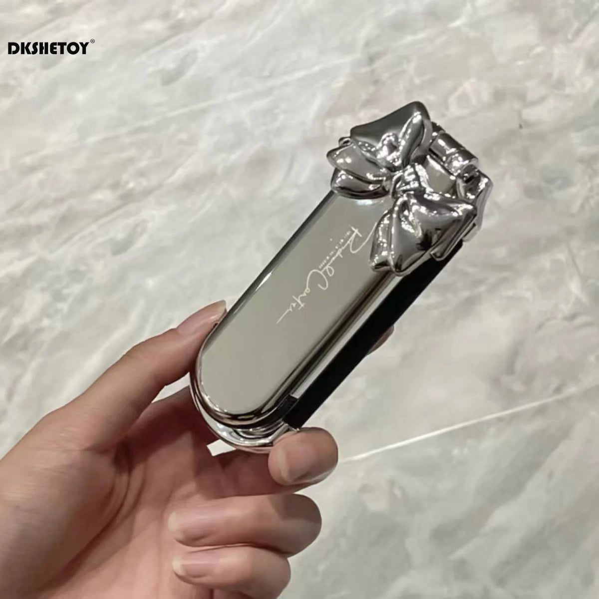 Mini Folding Mirror Comb
