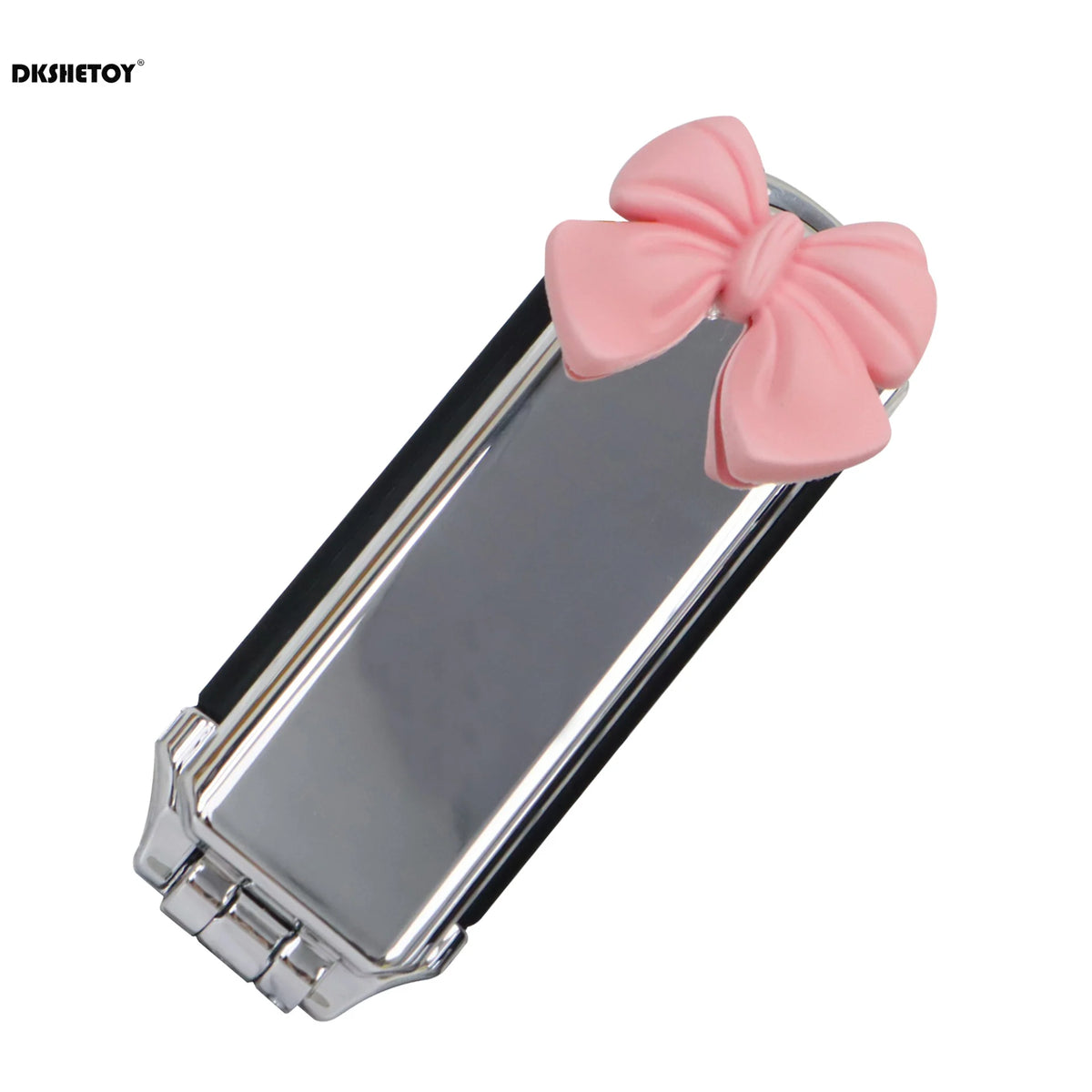 Mini Folding Mirror Comb