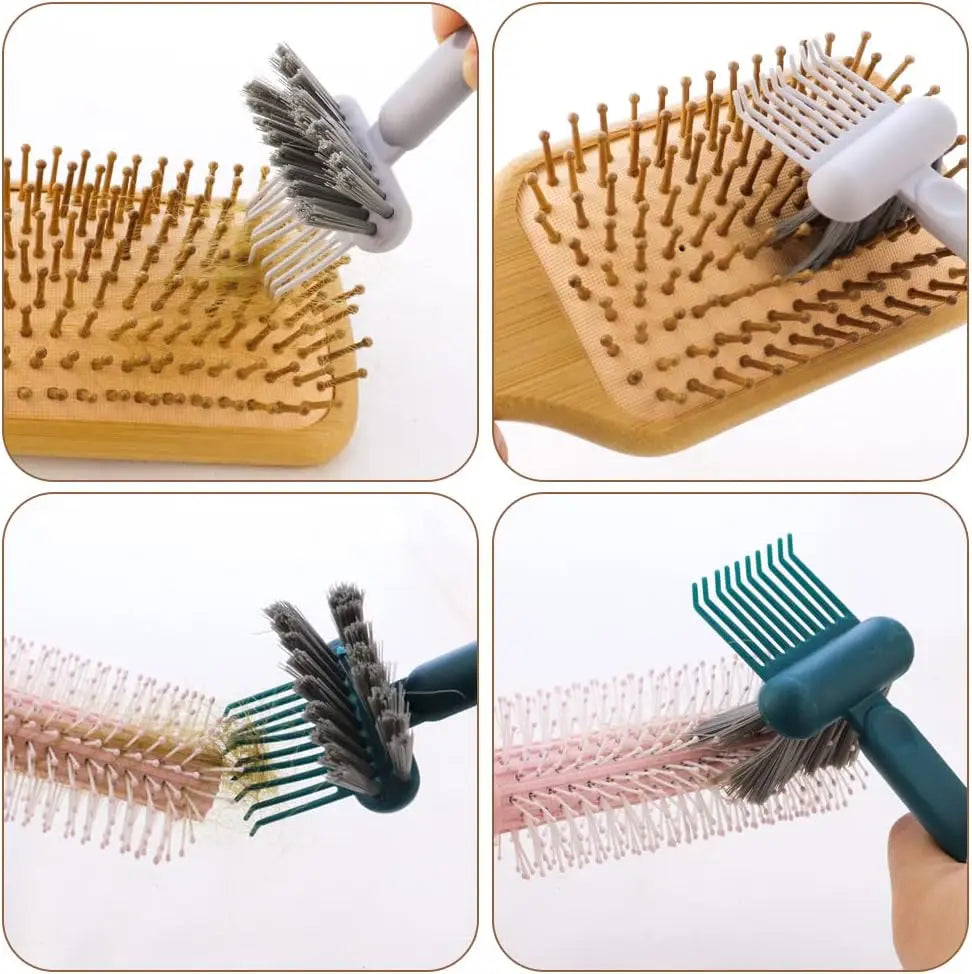 2-In-1 Hairbrush Cleaner